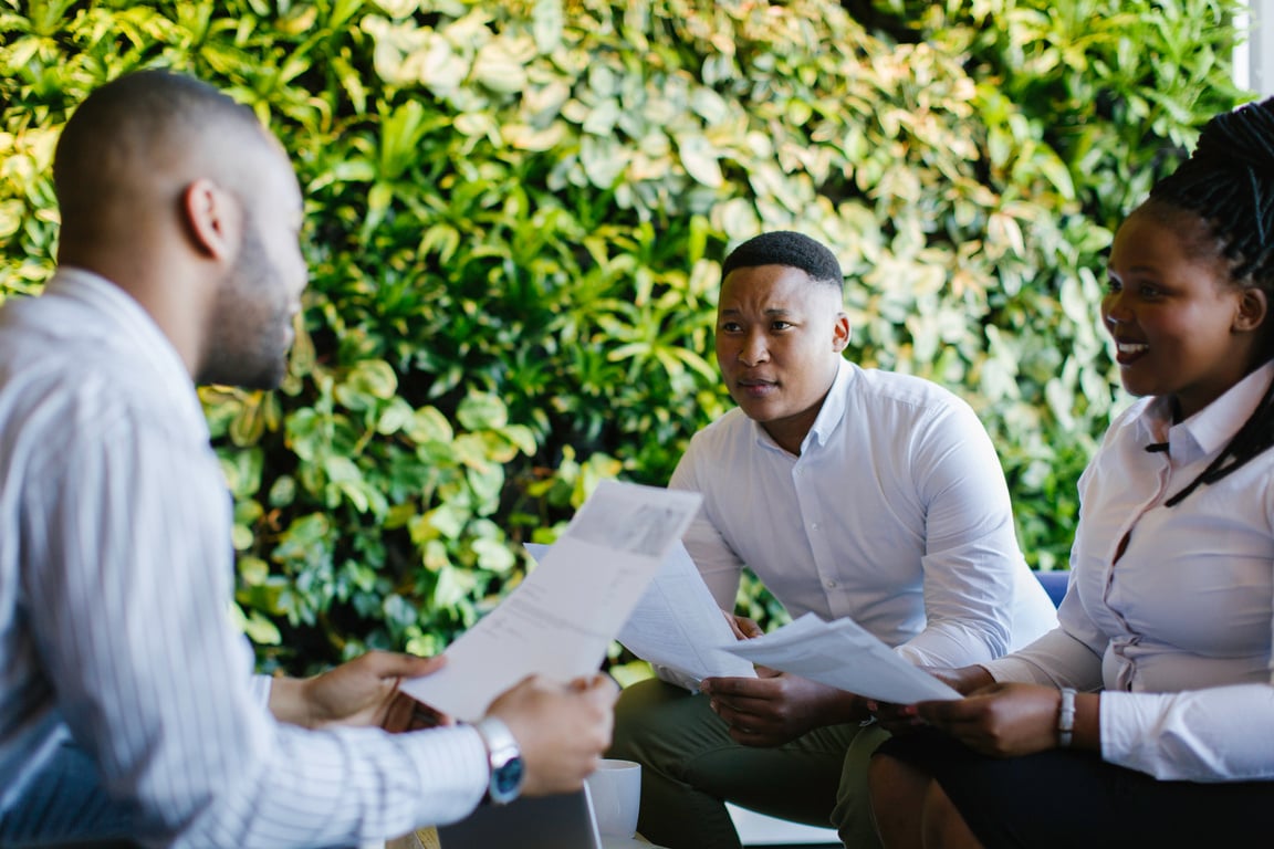 Young African Business People having a Meeting